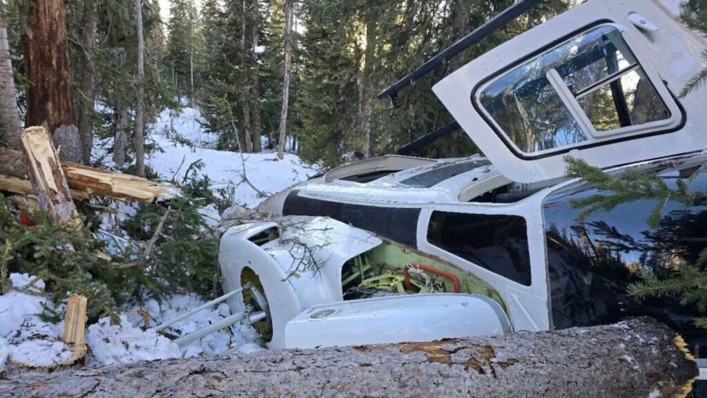 1 person critically injured in Uintas helicopter crash