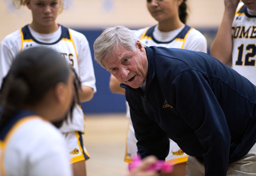 Catonsville girls basketball coach Mike Mohler captures 600th career victory