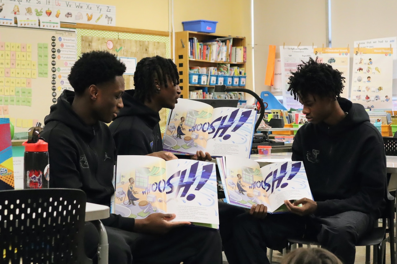 Dr. Lonnie Johnson read-in at MLK