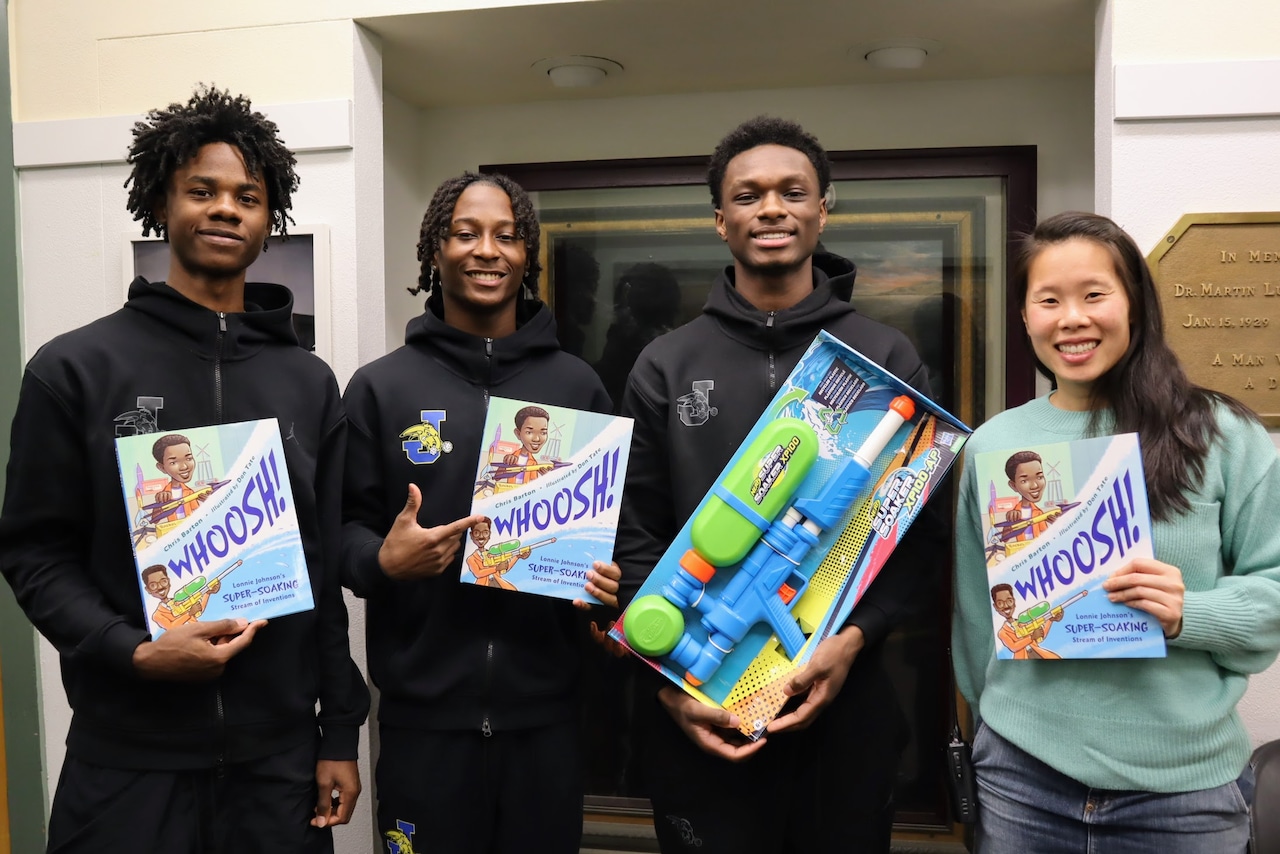 Dr. Lonnie Johnson read-in at MLK