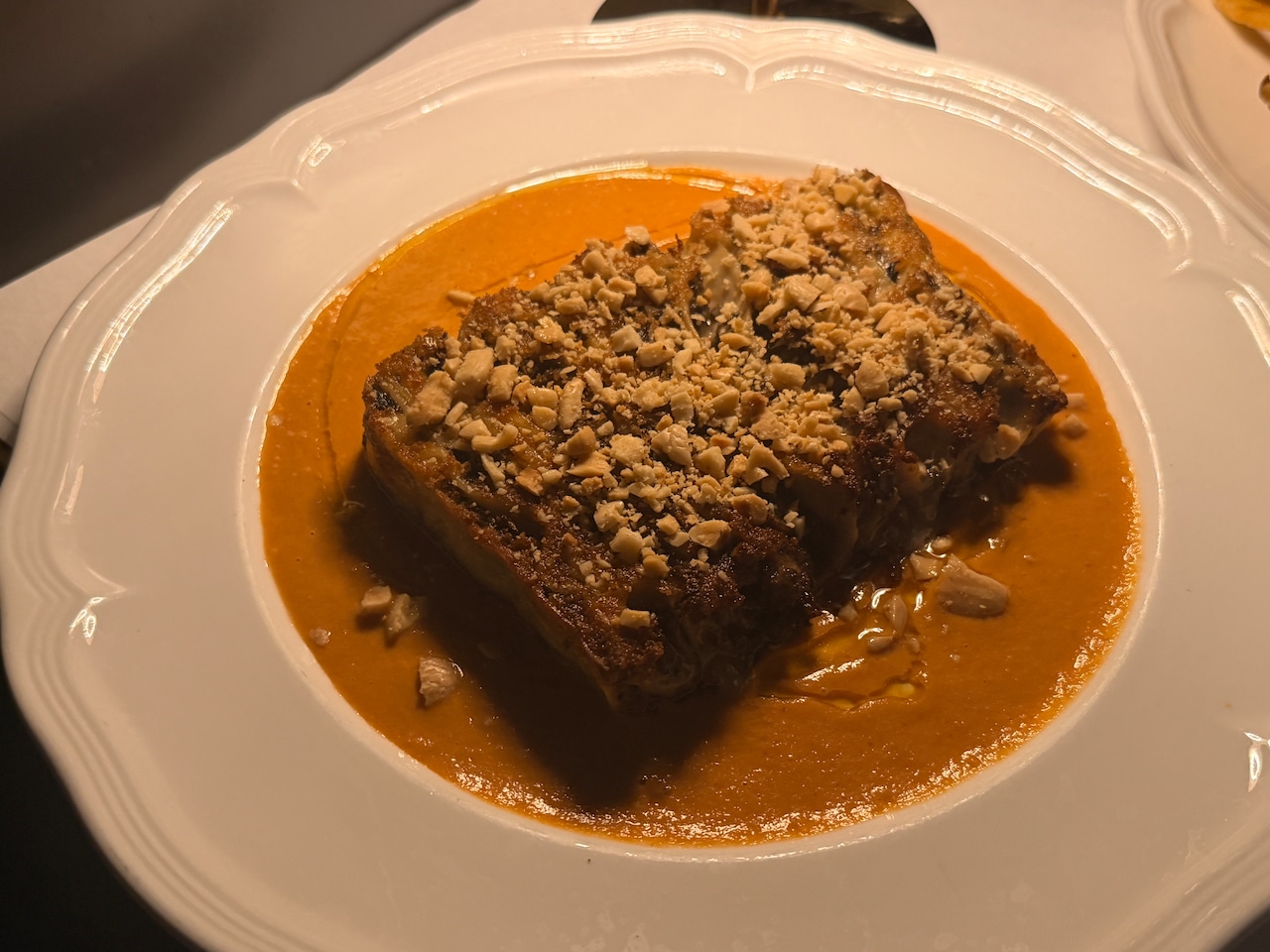 Champignon Gratiné at River Pointe Inn in Rumson, NJ