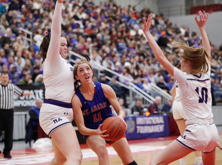 Mt. Ararat girls basketball beats Hampden Academy