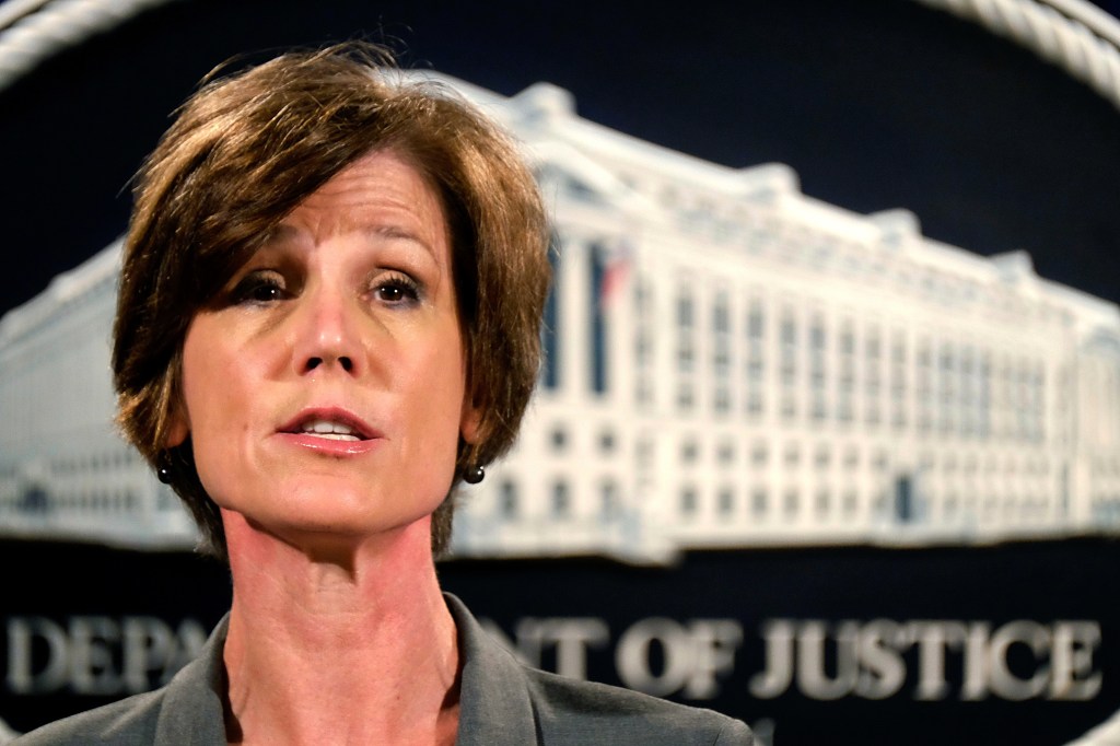 Sally Yates fired – Chicago Tribune
