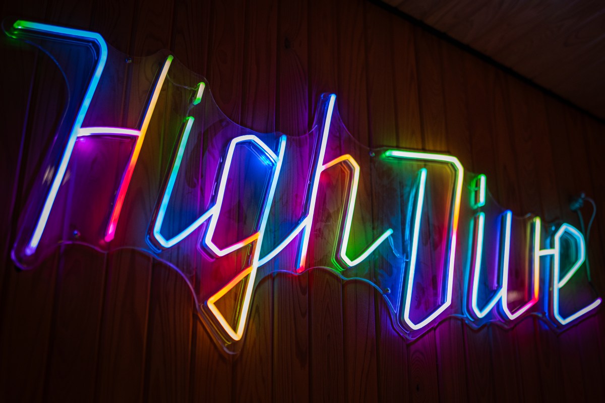 High Dive at Lakeview Marina