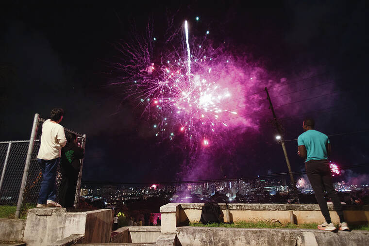 Hawaii sees calmer New Year’s celebration