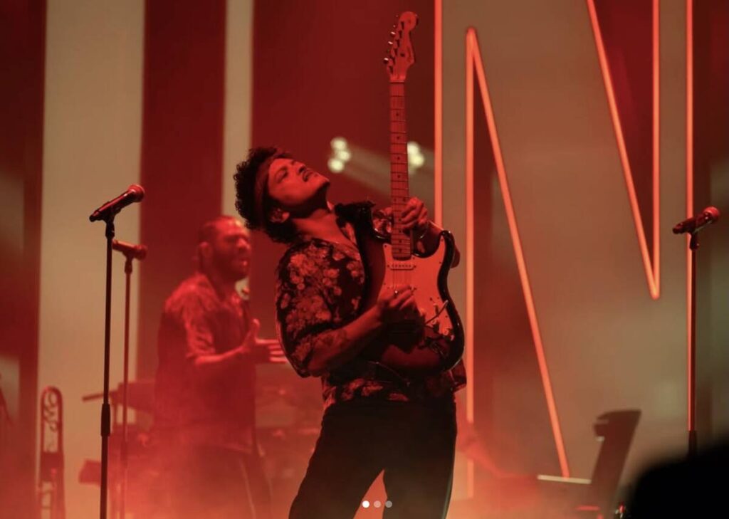 Bruno Mars has new music and, likely, a stadium tour planned for 2026. (Bruno Mars Instagram)