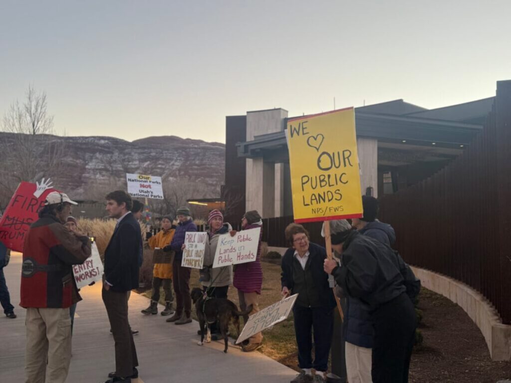 Trump official overseeing national parks visits Moab, offers no insight into what to expect from feds