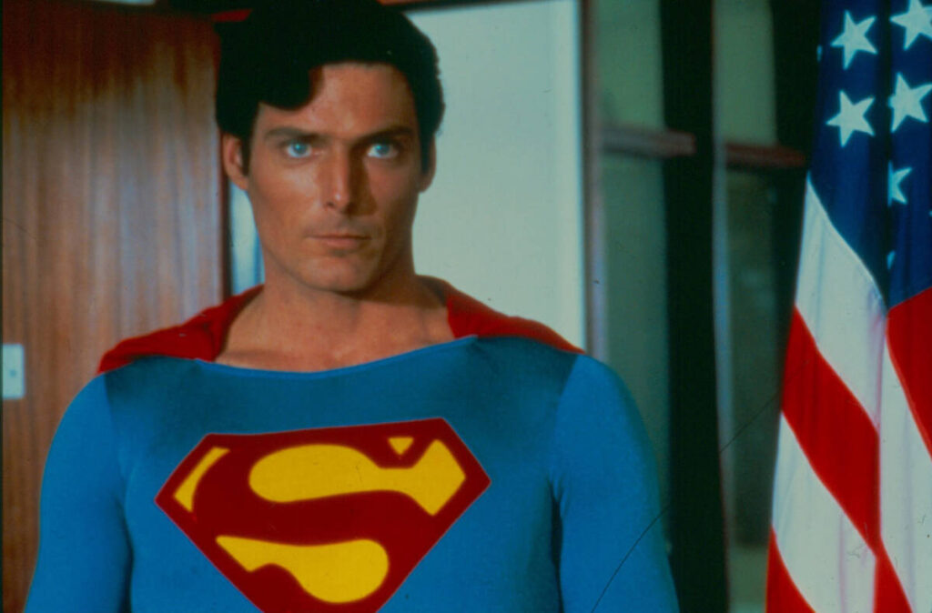 Christopher Reeve portrays Superman in "Superman IV: The Quest for Peace." (Courtesy ...