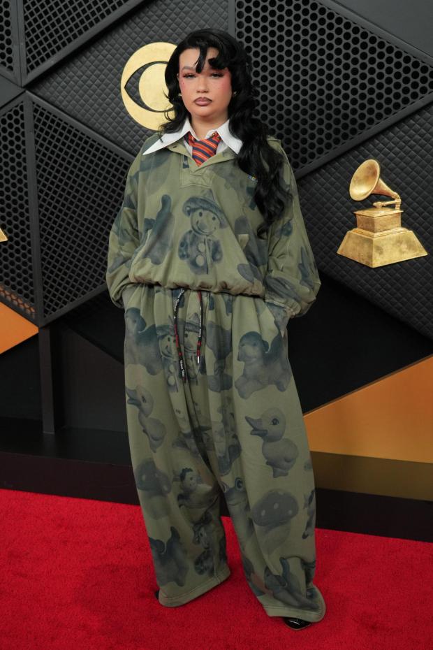 Lola Young arrives at the 68th annual Grammy Awards