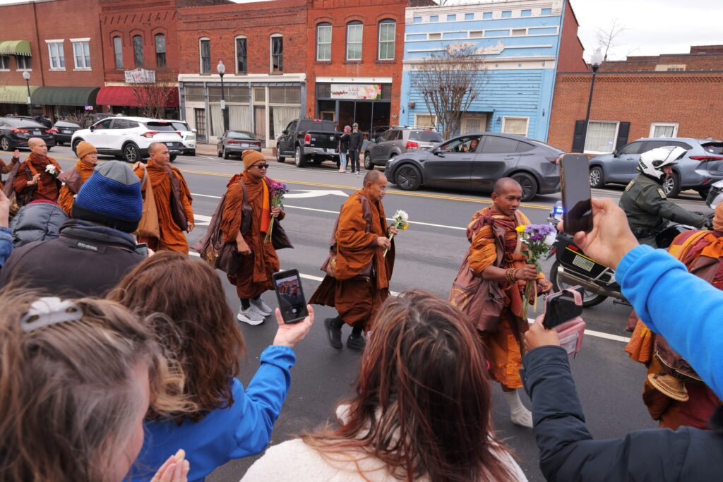What is the 'Walk For Peace' That Passed Through North Carolina?