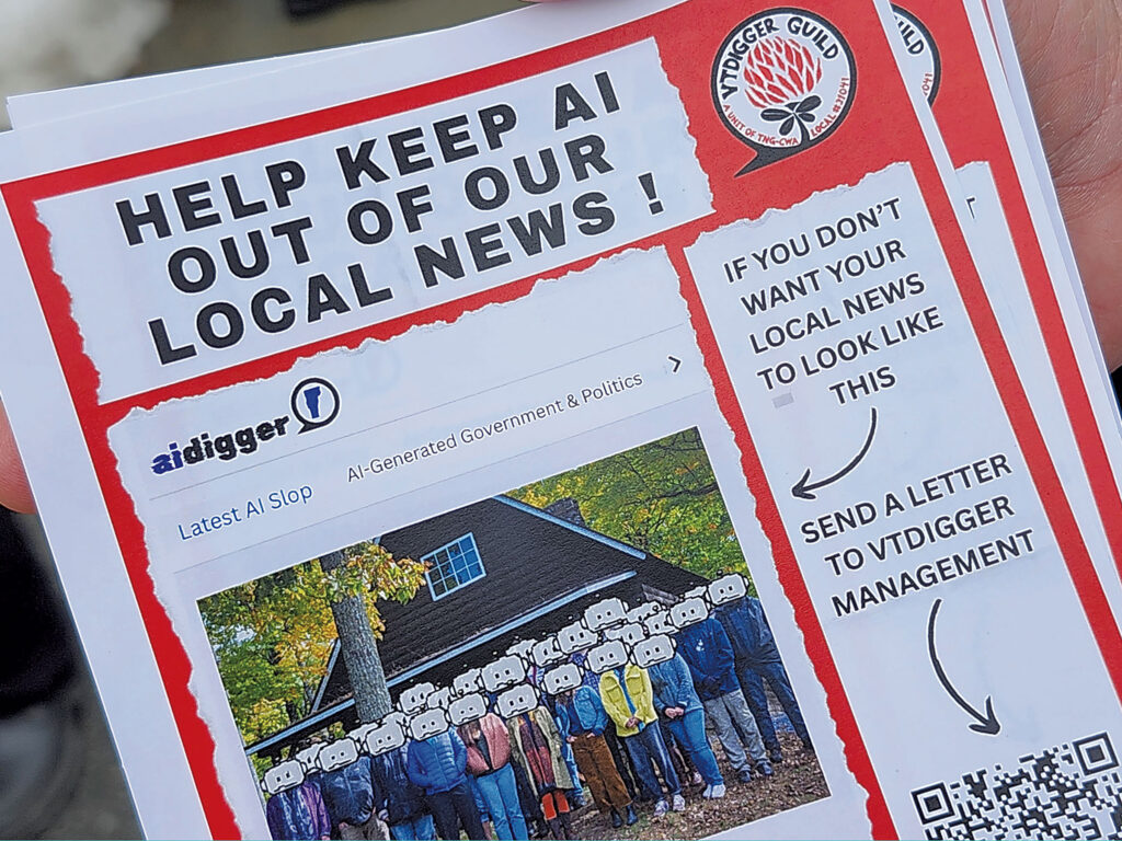 VTDigger’s Contract Negotiations Highlight Fears About AI