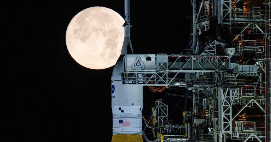 NASA fuels its moon rocket in a crucial test to decide when Artemis astronauts will launch