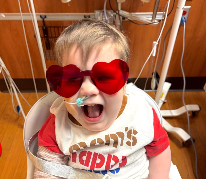 S.J. Gowen at Children's of Alabama. Heart month feature