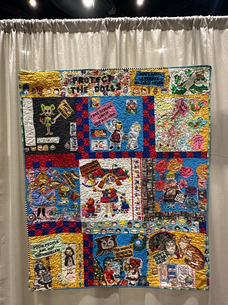 “Protect the Dolls" by Rider Flynn, 10, and Johnny Flynn, 8. Photo by Colony Little.