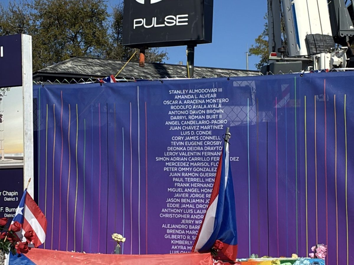 Pulse nightclub sign taken down for construction of memorial