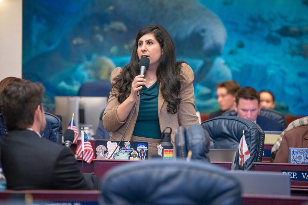 Eskamani may have to wear fake mustache to Pride if she’s elected Orlando mayor under new law