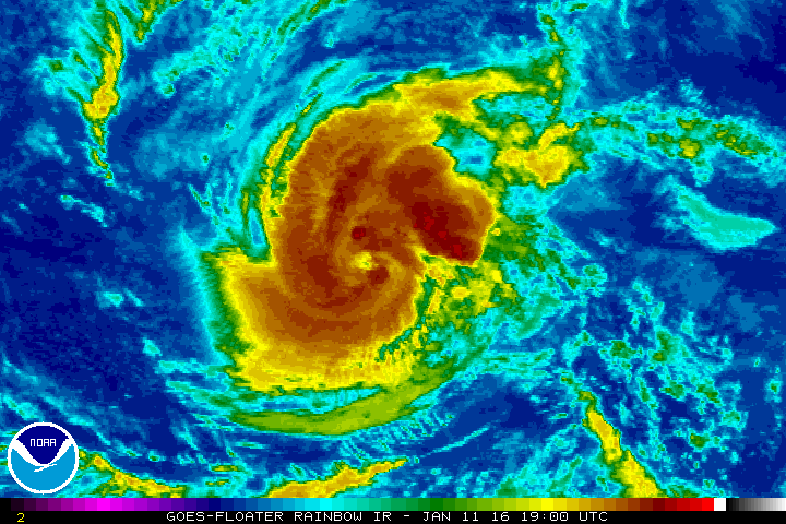 Pali becomes earliest hurricane on record in Central Pacific