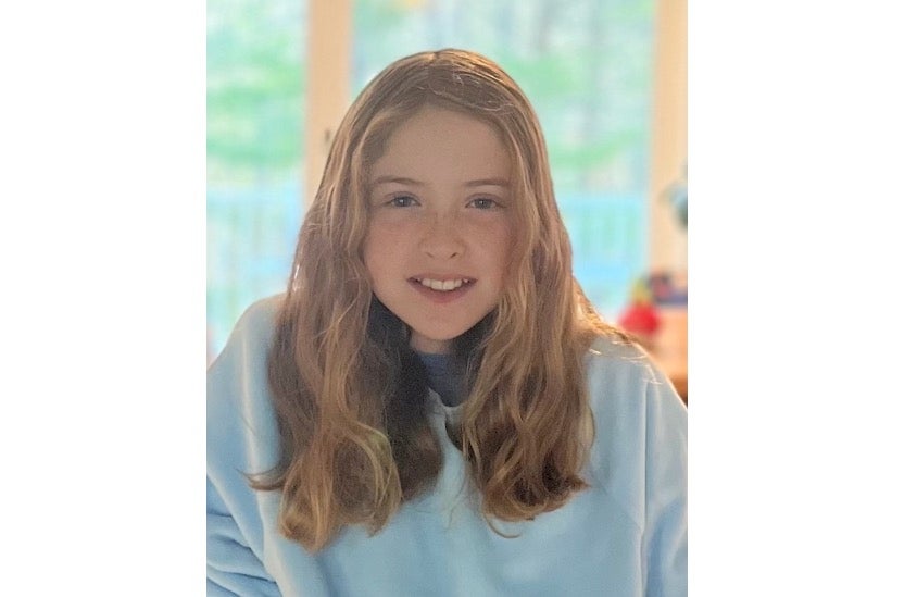 Macy Burgess, 10-year-old from Norwell and talented artist