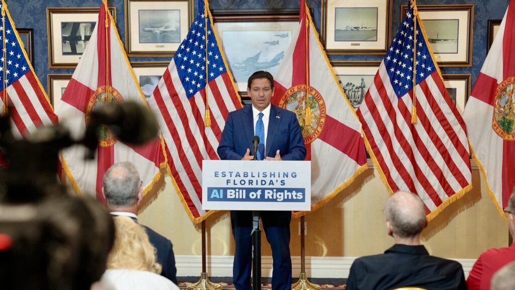 DeSantis pressures House to pass AI Bill of Rights, references FSU shooting