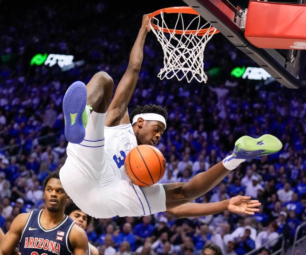 AJ Dybantsa, potential No. 1 pick, declares for NBA Draft after 1 season at BYU