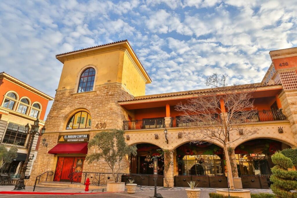 The exterior of El Dorado Cantina in Tivoli Village near Summerlin. (El Dorado Cantina)
