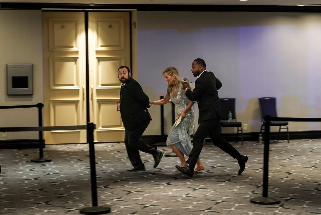 Inside the pandemonium at the Washington Hilton