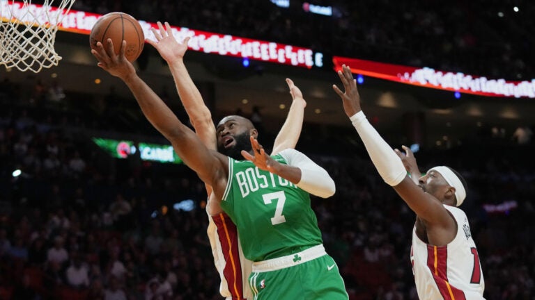 Jaylen Brown Celtics Heat