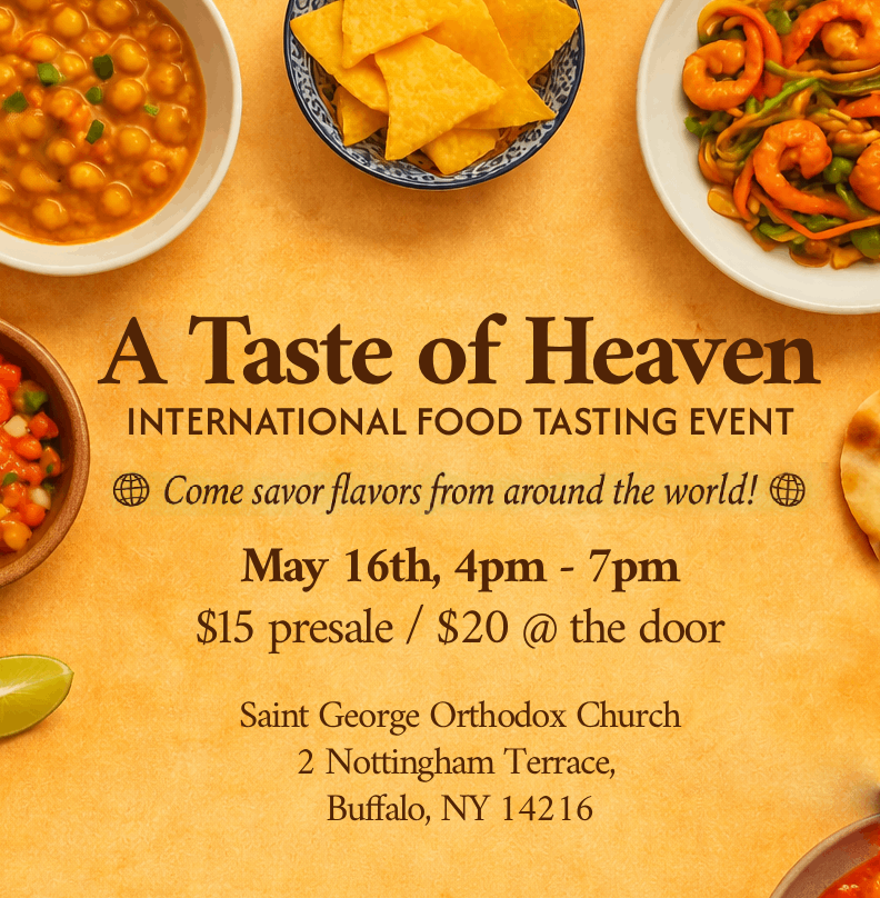 A Taste of Heaven – International Food Tasting Event