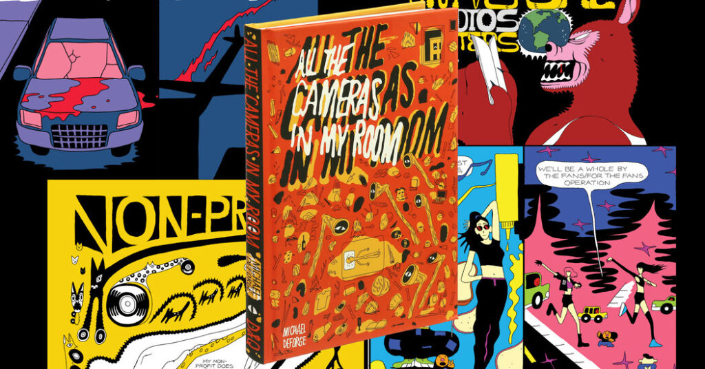 In ‘All the Cameras in My Room,’ Michael DeForge Doesn’t Shy Away From an Absurd Premise