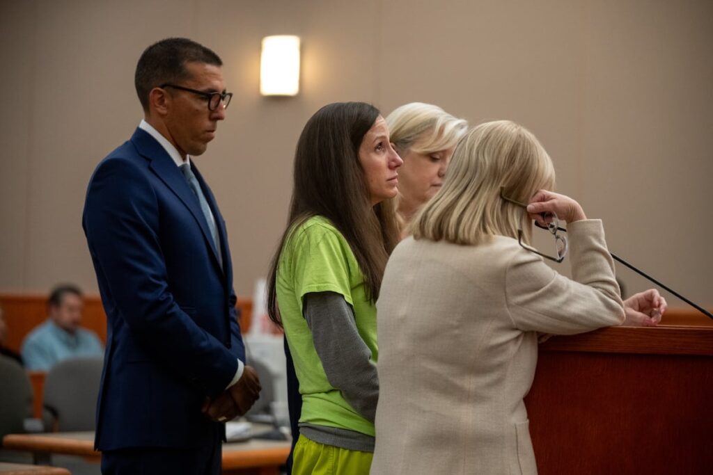 Kouri Richins speaks at sentencing hearing following murder conviction