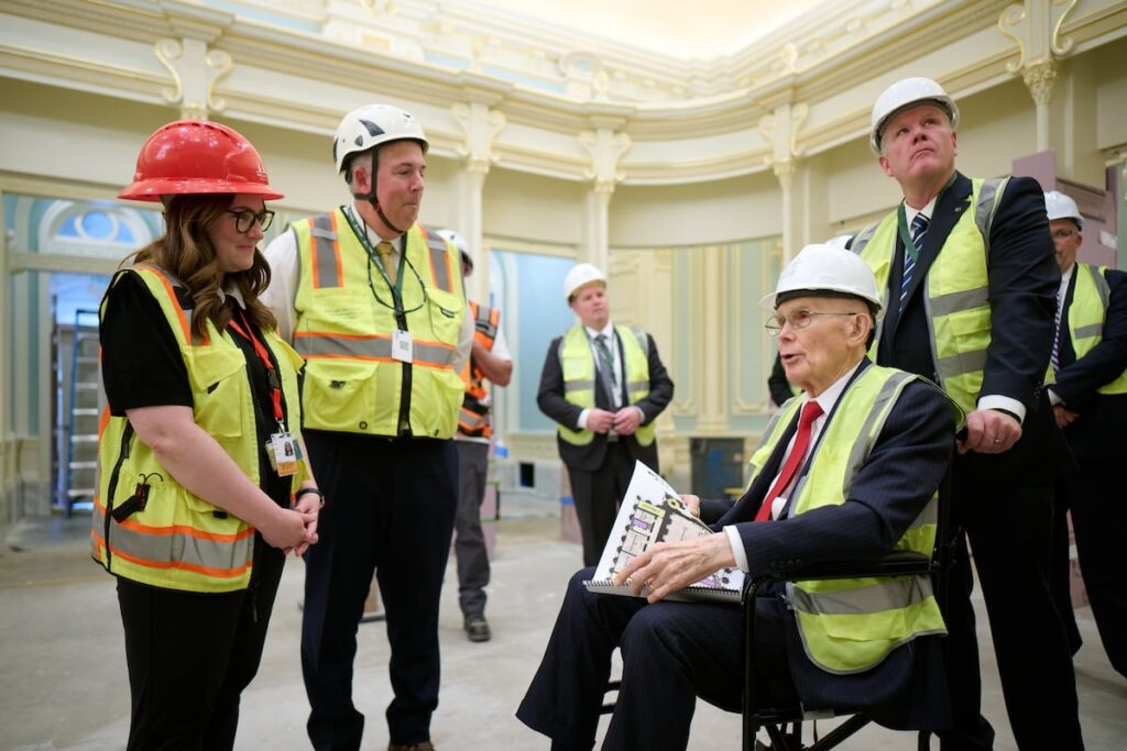 LDS Church President Dallin H. Oaks reveals hip replacement surgery