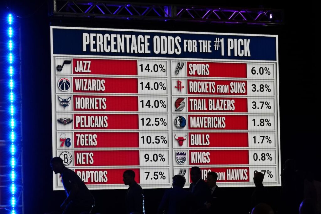Utah Jazz will pick No. 2 in 2026 NBA Draft
