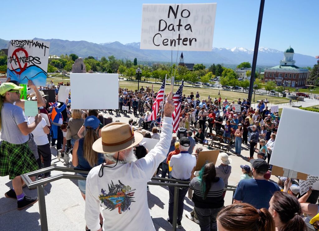 Utahns urge Cox to stop Box Elder data center project