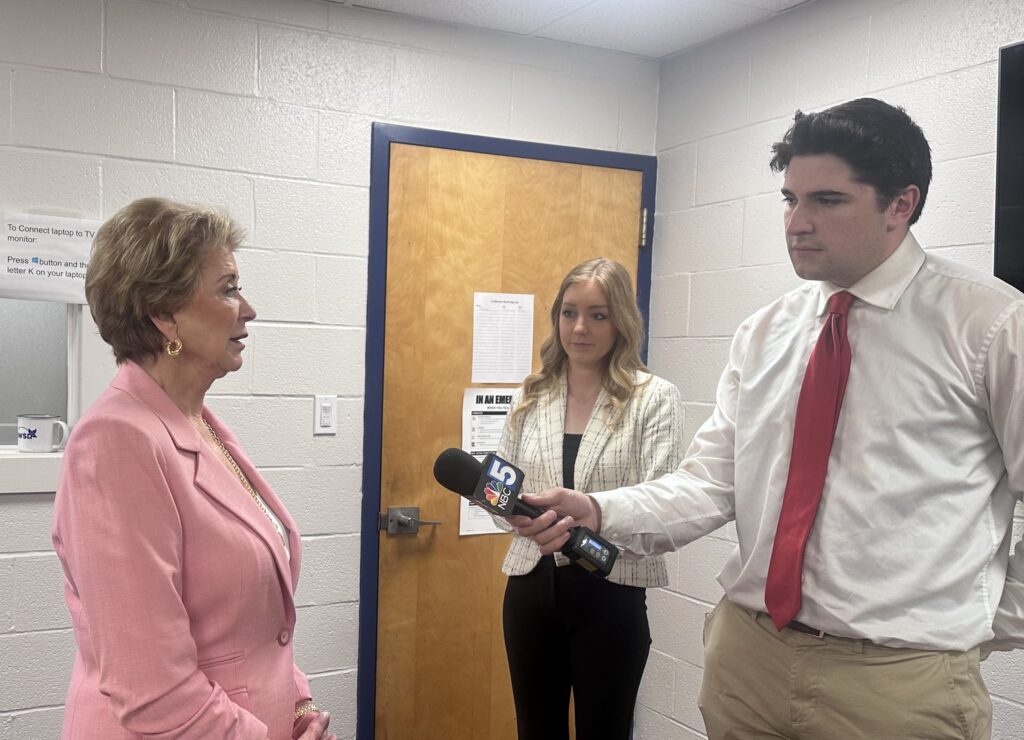 Protest Marks U.S. Secretary of Education's Visit to Essex Tech Center