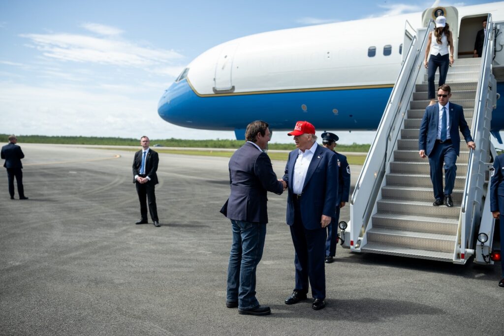 Trump thinks DeSantis is 'very good' for naming a Florida airport after him