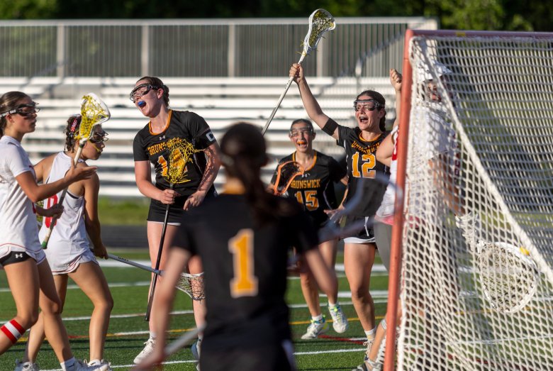 Sugar rush, patience push Brunswick girls lacrosse past Cony in quarterfinals