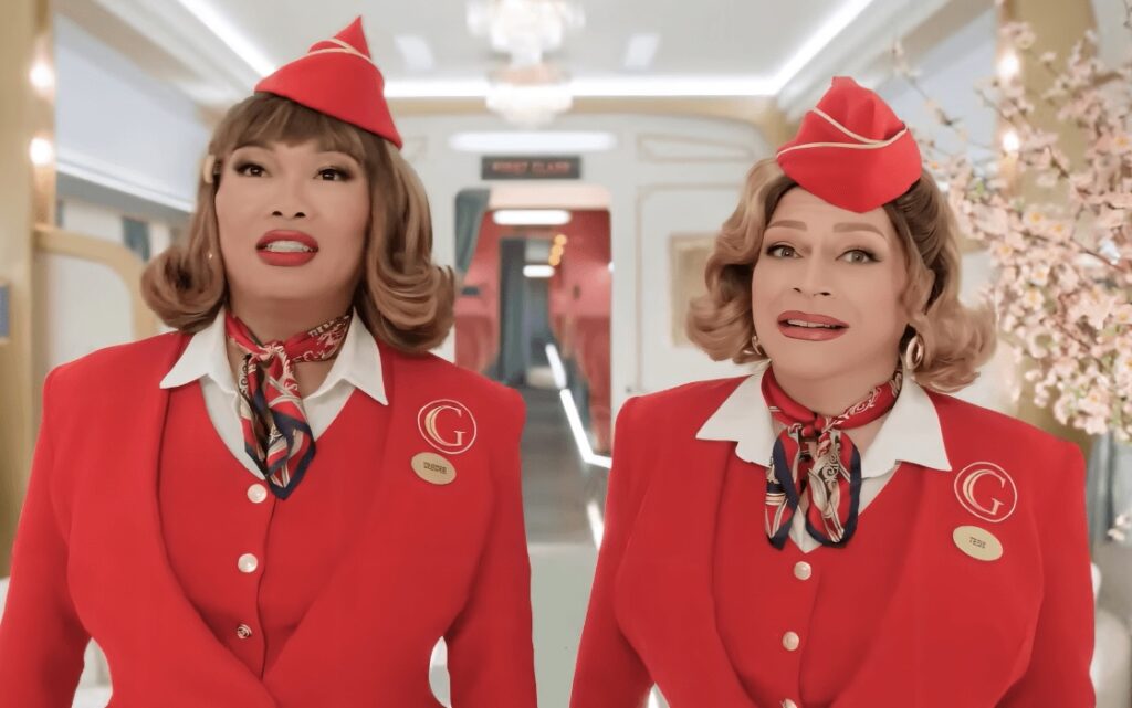 Orlando drag performer Ginger Minj features in new cinematic spoof 'Stop! That! Train!'