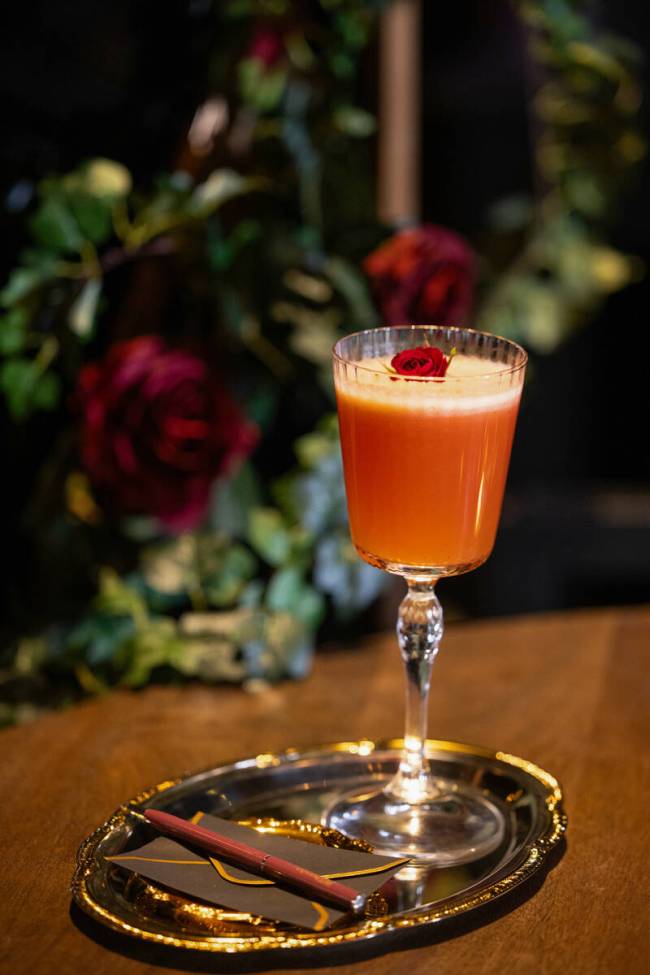 The Hush Hush cocktail from Gigolo at The Vanderpump Hotel. (Nikki Ryan Photography)