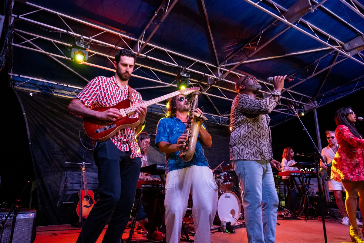 Indoor activities: Live band at Otey's Fest 2025