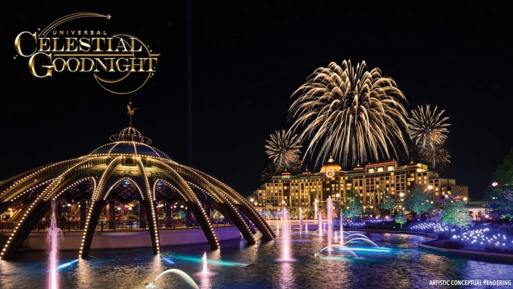 Epic Universe debuts brand-new 'celestial' nighttime lights and fireworks show