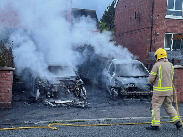Anti-immigrant protests flare up across Belfast after knife attack