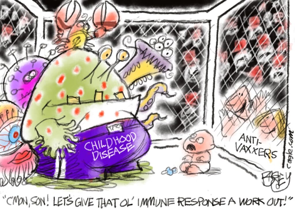 Bagley Cartoon: Cage Fight - The Salt Lake Tribune