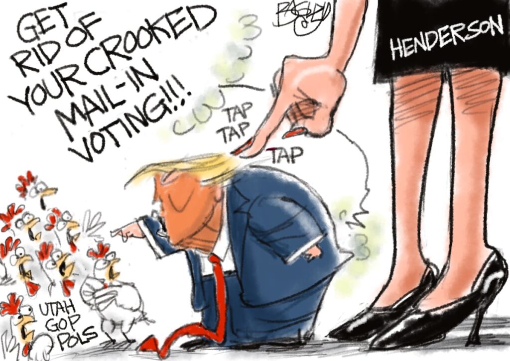 Bagley Cartoon: The Adult in the Room