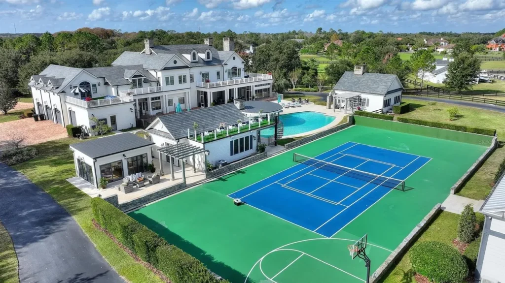 Central Florida's 'Zoelyon' mansion comes with a British sports pub, barn and tennis court for $9M