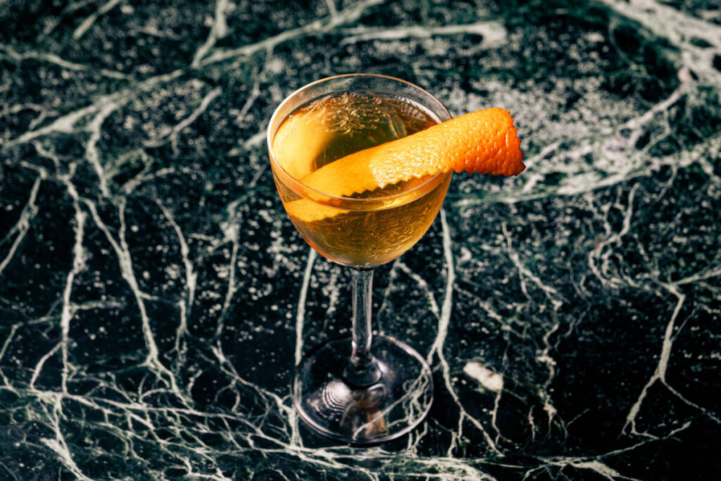 A Chrysanthemum from Class Cocktails & Vermuteria opening in early June 2026 in Las Vegas. (One ...