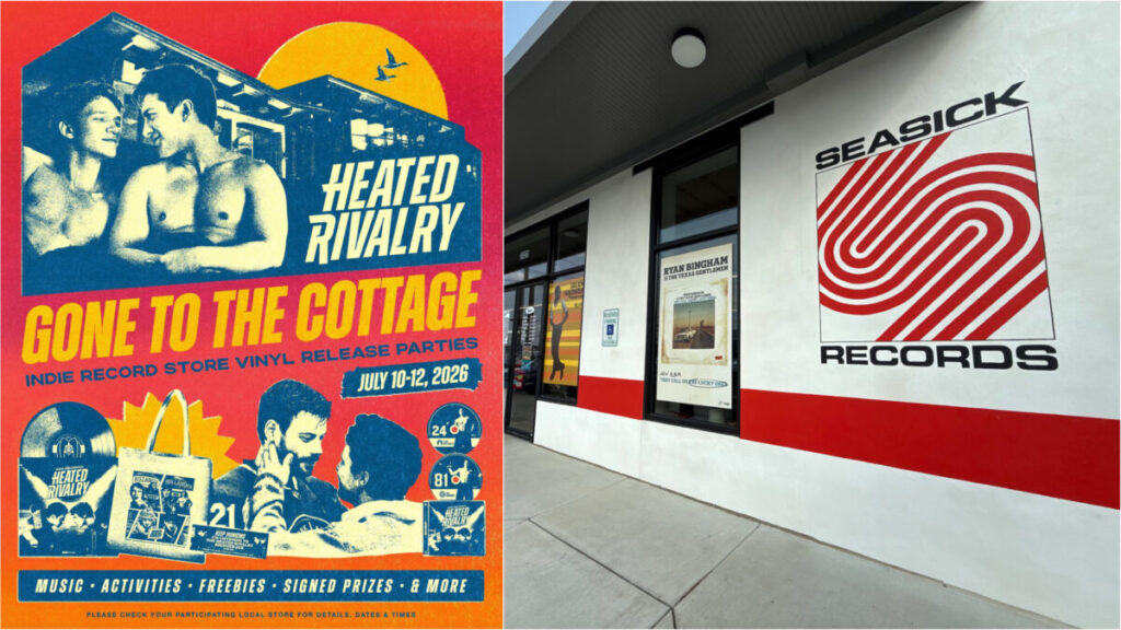 Heated Rivalry vinyl release party coming to Seasick Records July 10