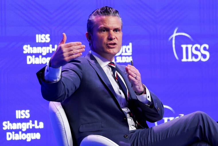 Hegseth, at D-Day event, says Europe faces ‘invasion’ of dangerous ideologies