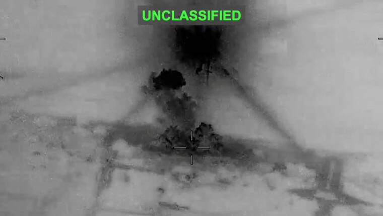 Iran says it hits U.S.-linked targets as Bahrain reports drone attack