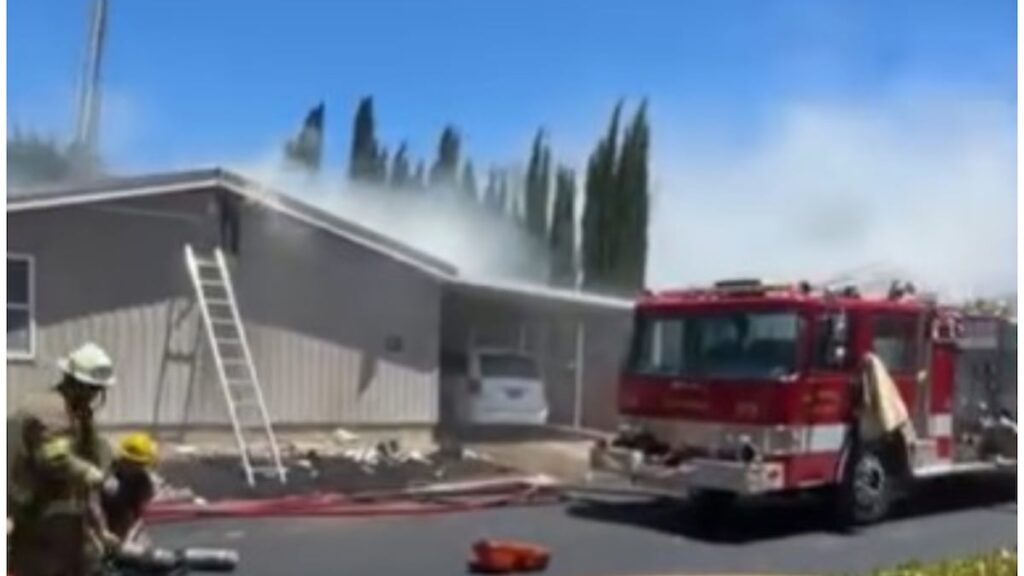 Multiple homes on fire in St. George neighborhood