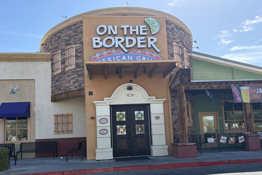 A statement from On the Border said independently operated franchises such as Las Vegas' s ...